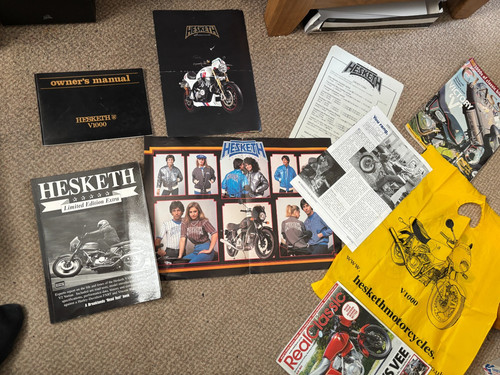 Hesketh v1000 job - v1000, lot