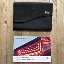 13-16 CITROEN C4 PICASSO / GRAND PICASSO OWNERS HANDBOOK MANUAL PACK 2013 R20480