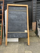 1960s Vintage School Chalkboard.  Revolving Perfect For Menu  Board For Cafe