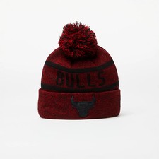 New Era Chicago Bulls Jake Cuff Bobble  Beanie Winter Hat