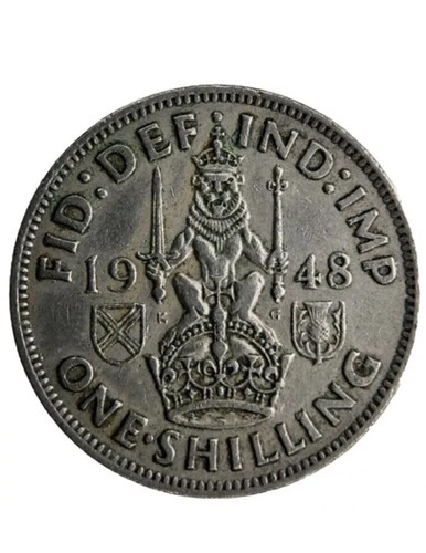 Shilling coin dated - , 1948