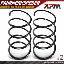 2x Springs Suspension Spring Front Axle for Mercedes-Benz C-Class W203 CL203 S203