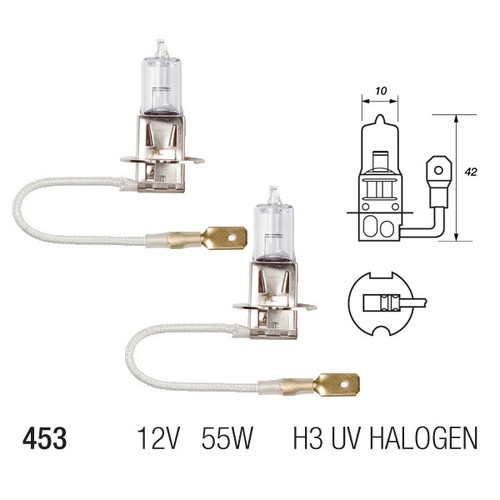 453 halogen front fog - x,