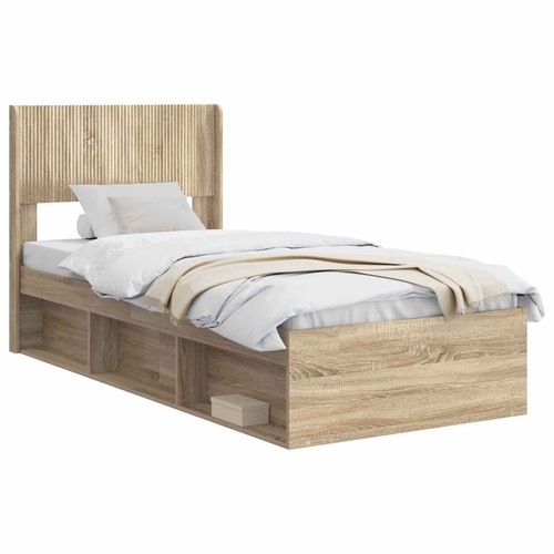 Bed frame with storage and - frame,