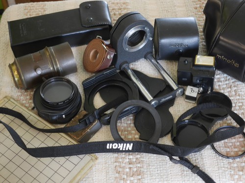 Job lot vintage - lot, camera