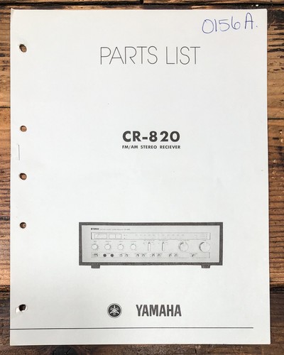 Yamaha 820 receiver - cr-820,