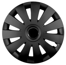 Set of 4 14" Black Wheel Trims