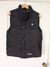 Men's Black Corduroy Puffer