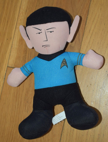 9in spock soft toy - soft,