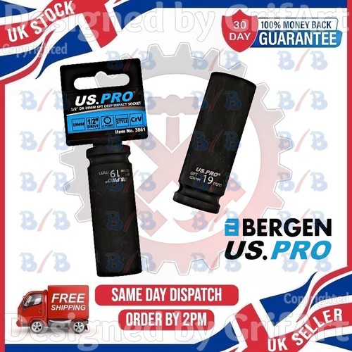 Pro 19mm drive - us, 1/2"