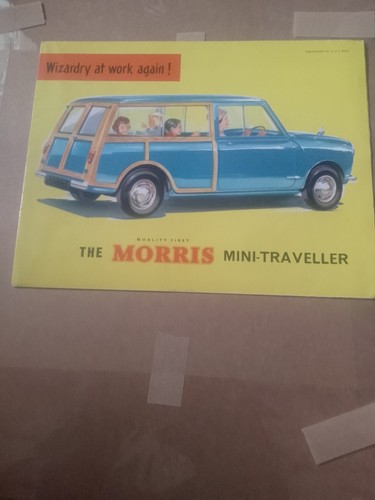 Vintage morris mini traveller - morris,