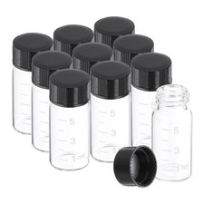 10pcs 5ml Small Clear Glass