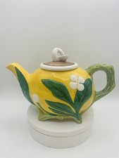 Minton Archive Collection Mushroom Majolica Teapot Limited Edition 39 of 1000