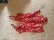 Cathouse Clothing Red Leotard Size 18/3XL