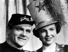 James Cagney and Joan Leslie