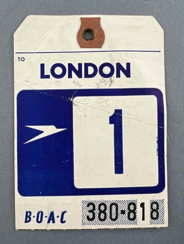 Boac london vintage - london, airline
