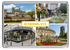 Harrogate Yorkshire Fridge Magnet 01