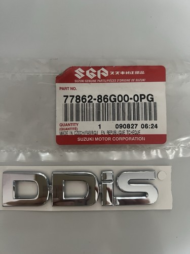 Genuine suzuki ddis badge - genuine,