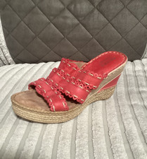 Pavers Womens Ladies Red