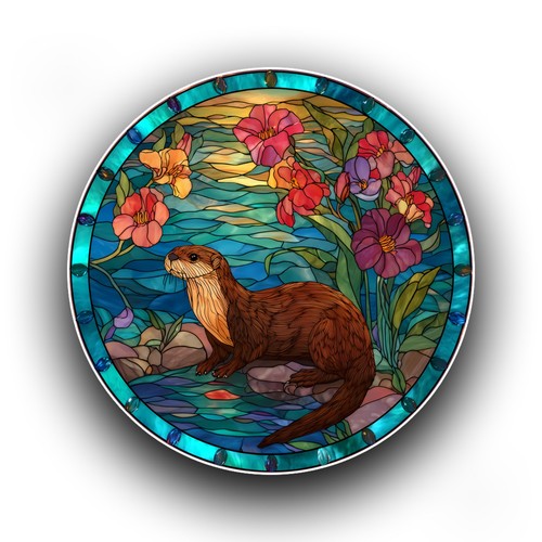 Otter spring riverbank - spring,