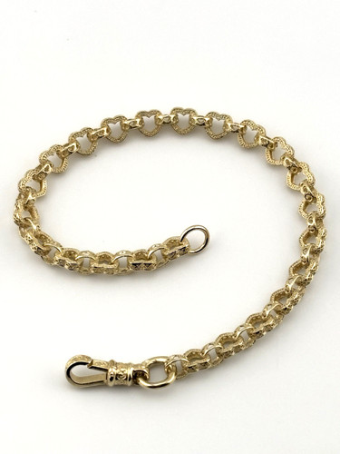 Solid 9ct yellow gold - solid,