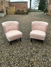 Betty Armchairs in Blush Pure