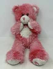 Build-A-Bear BAB Pink Hearts Teddy Bear Soft Stuffed Toys Plushies (G4) Teddies
