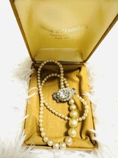 Vintage Faux Pearl Choker