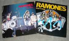 THE RAMONES - Job Lot of 2 LPs - Road To Ruin / It's Alive