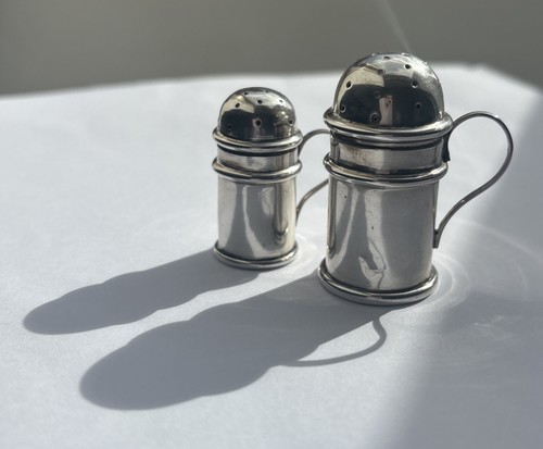 Pair antique chester sterling - antique,