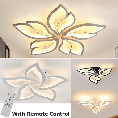 Leaves modern led ceiling - 5/10,