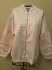 NEW ADIDAS  white track top