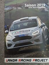 Nikolai Landa (Junior WRC) SIGNED 2019 Ford Fiesta rally brochure