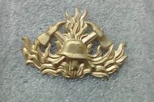 Fire Service Brandweer Cap /Helmet Badge ( German)                          W4e