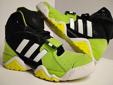 Limited Edition Very Rare Lime Green High Top Adidas Streetball 1.5 Old School