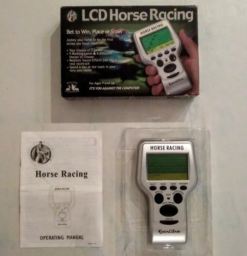 Vintage excalibur horse racing - vintage,