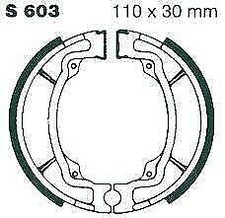 SUZUKI DR-Z 110 K3/K4 2003-2004  EBC Rear Brake Shoes S603
