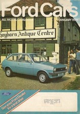 Ford Cars January 1979 UK