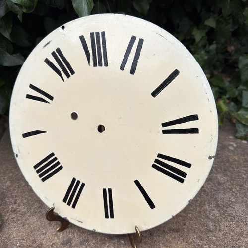 Vintage clock face dial - face,