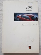 ROVER 200 SERIES Car Owners
