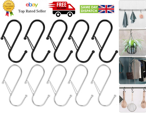 Pcs metal shaped hooks - s,
