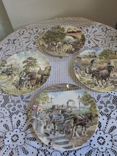 Wedgwood County Connections Decorative Plates 1-4