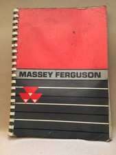 Original Massey Ferguson MF 2640 2680 Operating Instruction Book workshop manual