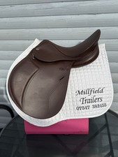 16 Inch Pony Brown Tekna General Purpose Saddle Adjustable Gullet Currently Med