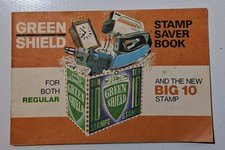 Vintage 1970's Green Shield Stamp Book Unused 