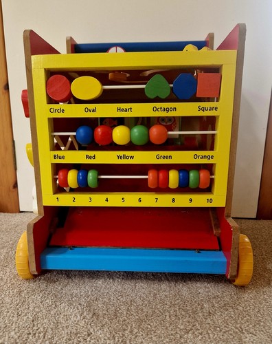 Kids wooden activity center - kids,