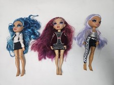 3x Rainbow High Dolls