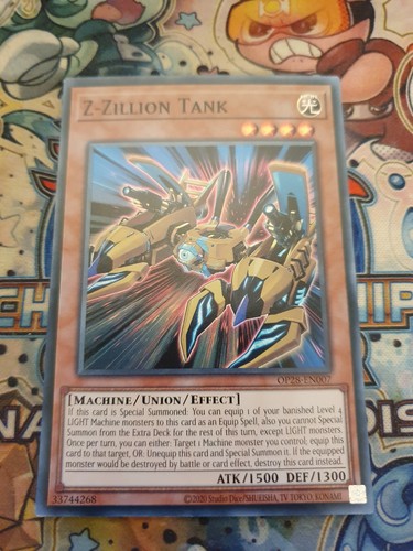 Z zillion tank - yu-gi-oh!, z-zillion
