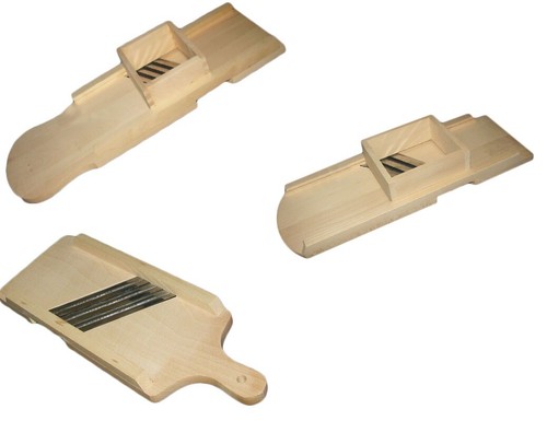 Wooden vegetable shredder - wooden,