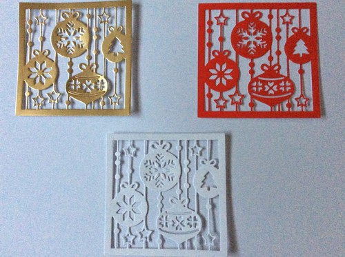 Christmas ornament window die - ornament,